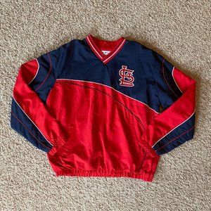 Vintage MLB St Louis Cardinals Unisex Pullover Jacket Size Large